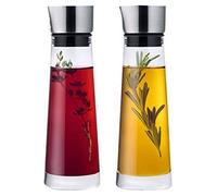 blomus Stainless Steel/Glass Alinjo Oil and Vinegar Set, Set of 1