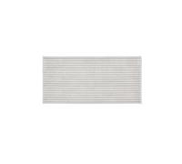 Blomus ARTO Bath Towel with Narrow Stripes 70 x 140 cm - Micro Chip/Tan in Light Grey blomus Light Grey