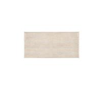 Blomus ARTO Bath Towel with Narrow Stripes 70 x 140 cm - Moonbeam/Amber Brown in Off-White blomus Off-White