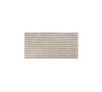 Blomus ARTO Bath Towel with Wide Stripes 70 x 140 cm - Micro Chip/Tan in Tan blomus Tan