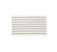 Blomus Arto Set Of 2 Narrow Stripes Guest Hand Towel - Moonbeam/magnet