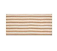 Blomus Arto Stripes Bath Towel - Moonbeam/amber Brown