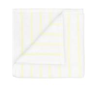 Blomus ARTO Towel with Narrow Stripes 50 x 100 cm - White/Transparent Yellow in White blomus White 50 x 100 cm