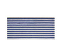 Blomus Arto Wide Stripes Towel Hand - Moonbeam/mazarine Blue