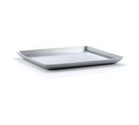blomus Basic Tray, 17 x 20 cm, matt Brushed Stainless Steel, 17x20 cm