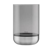 Blomus Calma Hurricane Lamp L - Stainless Steel Matt/glass Smoke