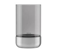 Blomus Calma Hurricane Lamp M - Stainless Steel Matt/glass Smoke
