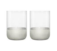 blomus Calma lantern Ø7 cm 2-pack Light grey