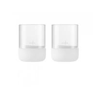 blomus Calma lantern Ø7 cm 2-pack Lily white
