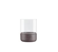 Blomus CALMA Lantern Size S - Cedar Wood in Dark Grey blomus Dark Grey