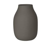 Blomus Colora Ceramic Vase Small - Steel Gray in Grey blomus Grey