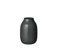 Blomus COLORA Vase Size S - Peat Shiny in Dark Grey blomus Dark Grey