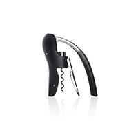 blomus | Corkscrew | LEVERMAN PRO | Black | Stainless Steel & Plastic | Lever Corkscrew | Integrated Foil Cutter | Easy One-Hand Operation