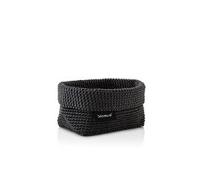 Blomus Crochet Basket 68882, Anthracite, M, Charcoal