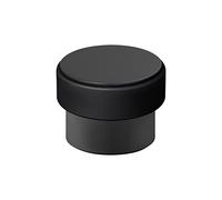 blomus Door Stop 2 kg Stainless Steel 9 x 7 cm with Rubber Ring (Anthracite)