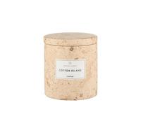 Blomus Frabili Scented Candle Cotton Island - Travertine