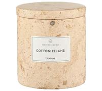 Blomus - FRABLI Scented Candle Cotton Island Ø8 cm - Travertine