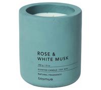 Blomus Fraga Scented Candle Flintstone L Soy Wax Concrete,Medium