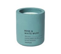 Blomus Fraga Scented Candle Flintstone L Soy Wax Concrete,Medium