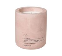 blomus 65655 Blomus Fraga Scented Candle Rose Dust L Soy Wax Concrete,Medium