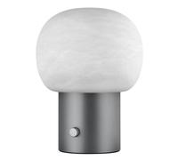 Blomus Iris Table Lamp - Alabaster Gunmetal