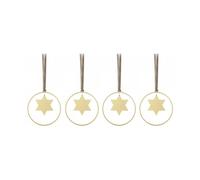 blomus KITAI tree decoration 8,5 cm 4-pack Stars