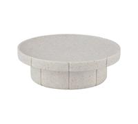 blomus Kua soap dish Moonbeam, Ø11x3.5 cm