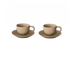 blomus Kumi espresso cup with saucer 6 cl 2-pack Fungi