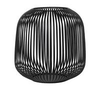 Blomus Lito Lantern Candle Holder M - Black, Black