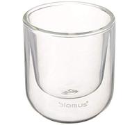 blomus Nero insulating espresso glass 2-pack Clear