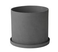 blomus Nona flower pot Ø15 cm Pewter