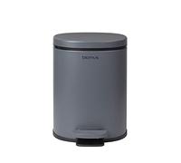 Blomus -PARA pedal bin made of powder-coated steel, magnet, 5 L capacity, smart close system, removable bucket, exclusive bathroom accessory (H x W x D): 29 x 21 x 21 cm, magnet, 69210