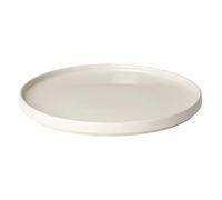blomus Pilar dinner plate Ø27 cm Moonbeam