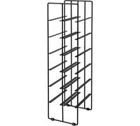 Blomus Pilare Wine Rack H 66 cm Matt Black W x H x D 19 x 66 x 22 cm for 12 Bottles