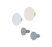 Blomus Ponto Set of 4 Round Wall Hooks - Tradewinds blomus Multicolor