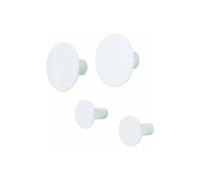 Blomus Ponto Set of 4 Wall Hooks - Lily White blomus White