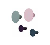 Blomus Ponto Set of 4 Wall Hooks - Multicolour blomus Multicolor