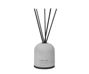 blomus | Reed Diffuser Set | FRAGA | Micro Chip | Concrete, Glass & Reed Sticks | Reed Diffuser Set | Long-Lasting Home Fragrance | 100 ml