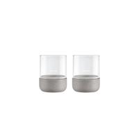 Blomus Set of 2 CALMA Lantern Size XS - Satellite in Light Grey blomus Light Grey