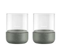 Blomus Set Of 2 Calma Tealight Holder Xs - Agave Green