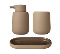 blomus SONO Bathroom Accessory Set in Tan