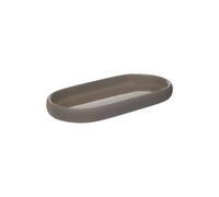 Blomus Sono Ceramic Bathroom Tray - Satellite in Grey blomus Grey