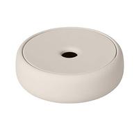 Blomus -SONO Moonbeam 69058 Ceramic Storage Box Bathroom Box Exclusive Look Organiser Decorative Jewellery Storage Tray Cosmetics (H x W x D): 4 x 12 x 12 cm