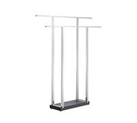 blomus Stainless Steel Polystone Menoto Polished Towel Rack