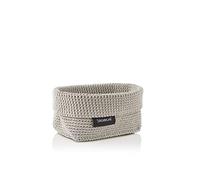 blomus Tela Storage Basket, Synthetic Fibre Sand, M 15 x 10 x 9 cm, Indoor