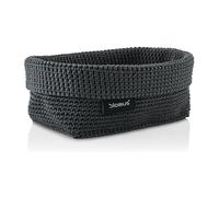 blomus Tela textile basket L 12x20 cm Anthracite