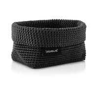 blomus Tela textile basket M 10x15 cm Anthracite