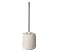 blomus | Toilet Brush | SONO | Moonbeam | Ceramic & Plastic | Toilet Brush | Freestanding Design | 11 x 11 x 39 cm