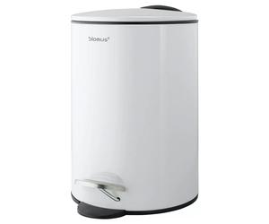 Blomus - TUBO Pedal Bin 3 L, White - White