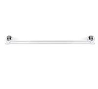 Blomus Twin Towel Rail, Polished, Stainless-Steel, Silver, H 6 cm, B 69 cm, T 15 cm